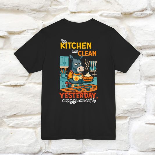 "The Kitchen Was Clean... " |Funny T-Shirt | Nunu&Miao Studio - Nunu&Miao Studio