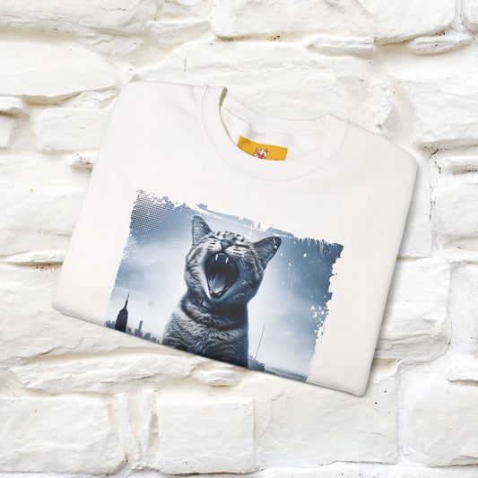 "Catzilla'' |Cat Sweatshirt | Nunu&Miao Studio