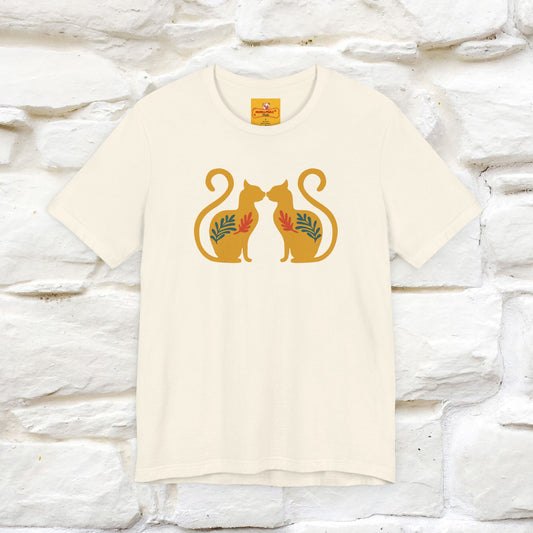 ''Power'' | Cat T-Shirt Front and Back Design | Nunu&Miao Studio - Nunu&Miao Studio