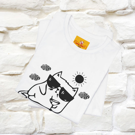 ''Chill Mode on'' Cat T-Shirt | Nunu&Miao Studio