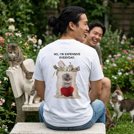 “Are You Free Tomorrow?" Funny Cat T-Shirt | Nunu&Miao Studio