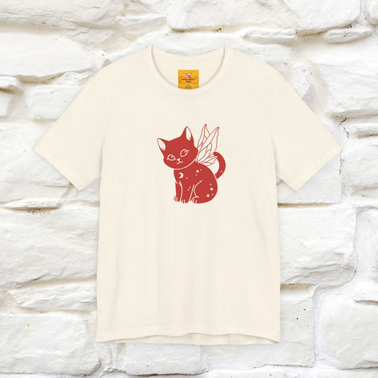 "Espoir Speranza Hope'' Cat T-Shirt Front and Back Design | Nunu&Miao Studio - Nunu&Miao Studio