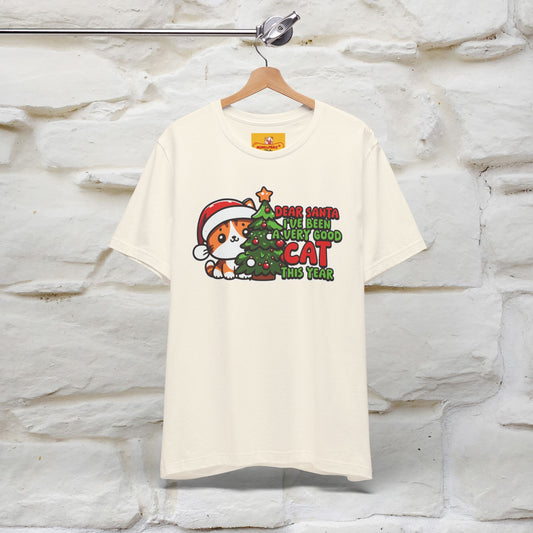 “Dear Santa, I'v Been a Very Good Cat..” | Cat T-Shirt | Nunu&Miao Studio