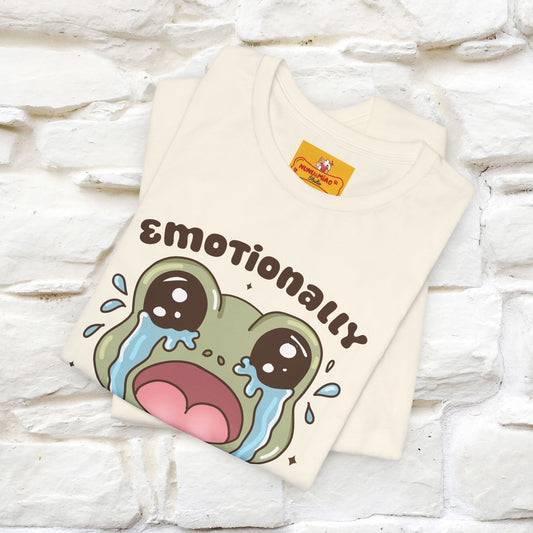 "Emotionally Fragile Handle With Care " Funny T-shirt |Nunu&Miao Studio - Nunu&Miao Studio