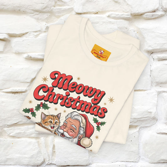 “Meowy Christmas” | Cat T-Shirt | Nunu&Miao Studio