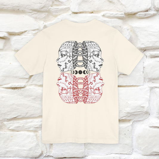 ''Illusion'' Cat T-Shirt Front and Back Design | Nunu&Miao Studio - Nunu&Miao Studio
