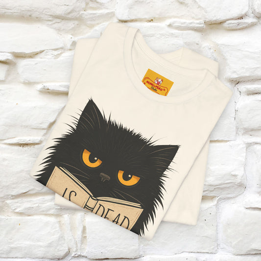 "Is He Dead Yet" |Cat T-Shirt | Nunu&Miao Studio - Nunu&Miao Studio