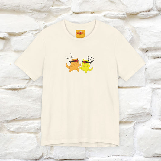 "You Have the Power to Protect Your Peace" Cat T-Shirt| Front & Back Design | Nunu&Miao Studio - Nunu&Miao Studio