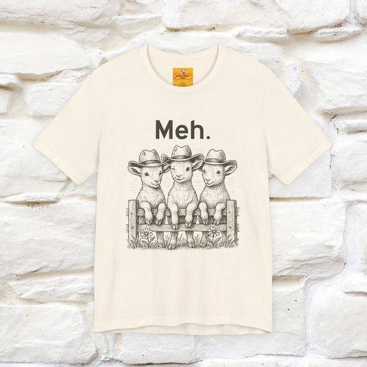 "Meh" Cute T-shirt |Nunu&Miao Studio