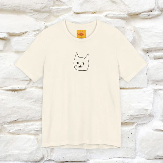 "Caos'' Cat T-Shirt Front and Back Design | Nunu&Miao Studio - Nunu&Miao Studio