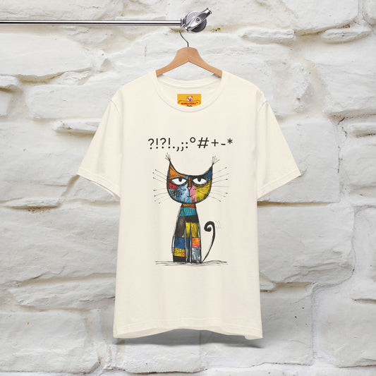 "Enigma" Cat T-shirt |Nunu&Miao Studio - Nunu&Miao Studio
