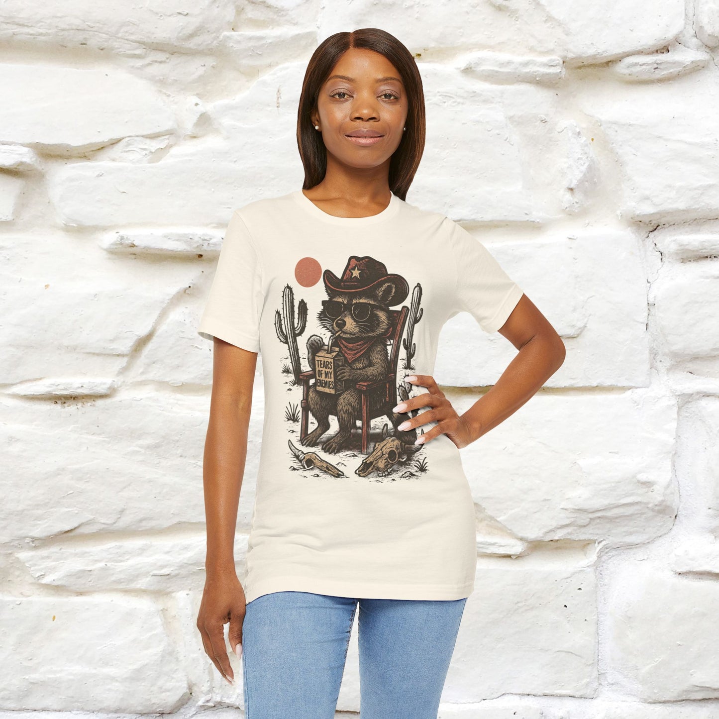 "Tears Of My Enemies" Cat T-shirt |Nunu&Miao Studio - Nunu&Miao Studio