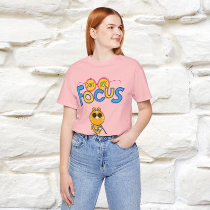 ''Don’t Lose Focus'' Cat T-Shirt | Nunu&Miao Studio - Nunu&Miao Studio