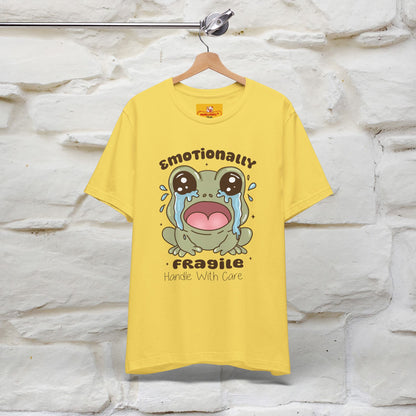"Emotionally Fragile Handle With Care " Funny T-shirt |Nunu&Miao Studio - Nunu&Miao Studio