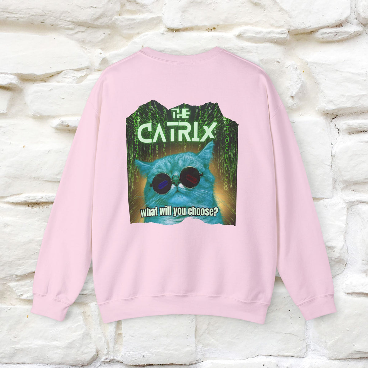 "The Catrix'' |Cat Sweatshirt | Nunu&Miao Studio