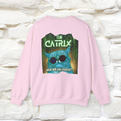 "The Catrix'' |Cat Sweatshirt | Nunu&Miao Studio