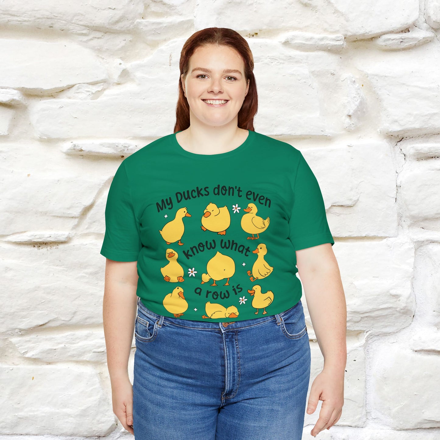 "My Duck Don't Even Know What A Row Is" Funny T-shirt |Nunu&Miao Studio - Nunu&Miao Studio