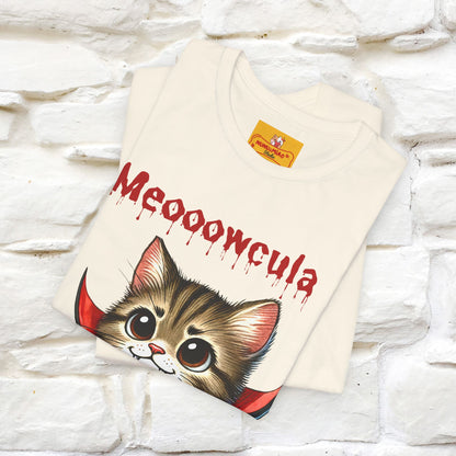 "Meooowcula" Cat T-shirt |Nunu&Miao Studio - Nunu&Miao Studio