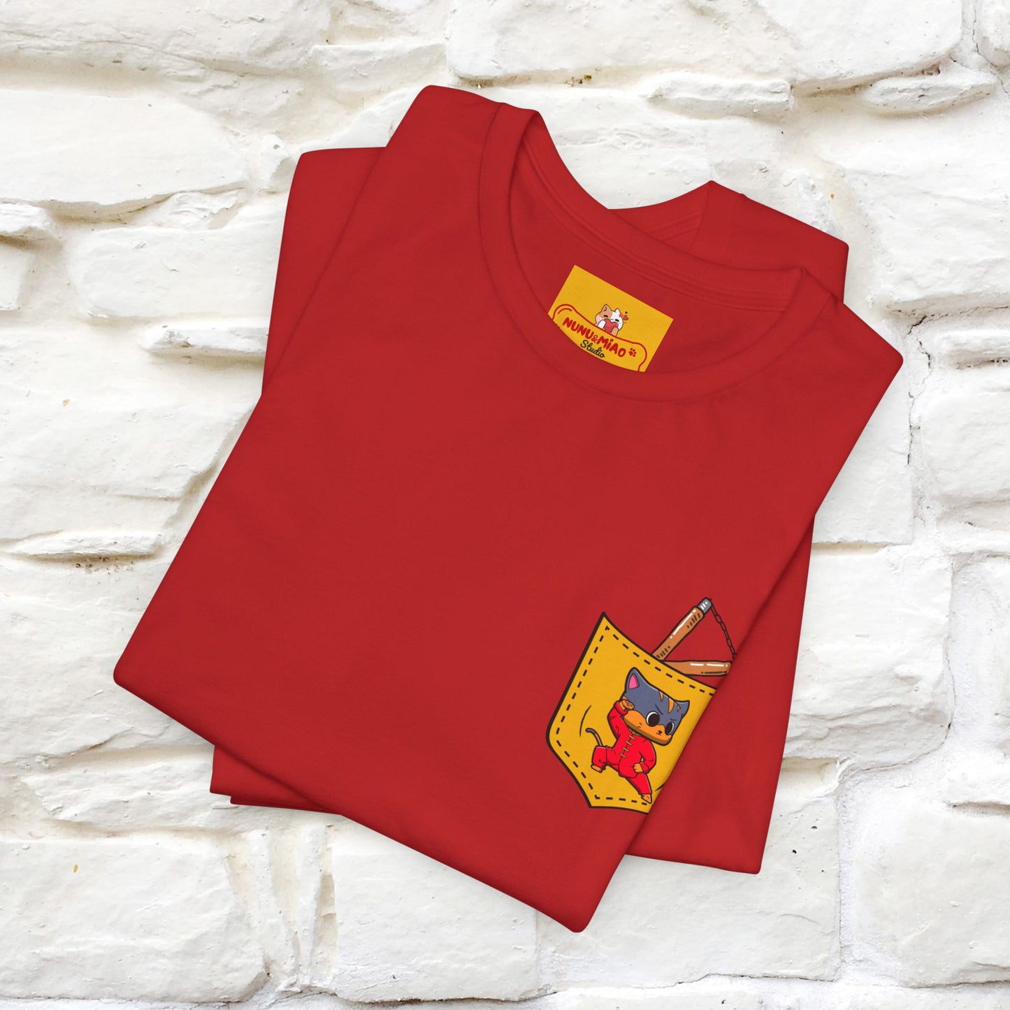 "Be Like Water: Cattitude Master | Cat T-Shirt |Nunu&Miao Studio - Nunu&Miao Studio