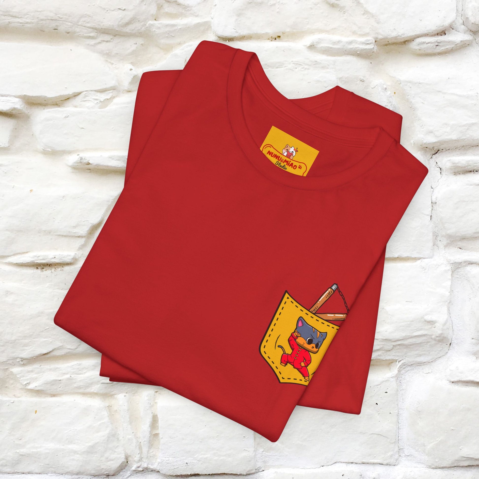 "Be Like Water: Cattitude Master | Cat T-Shirt |Nunu&Miao Studio - Nunu&Miao Studio