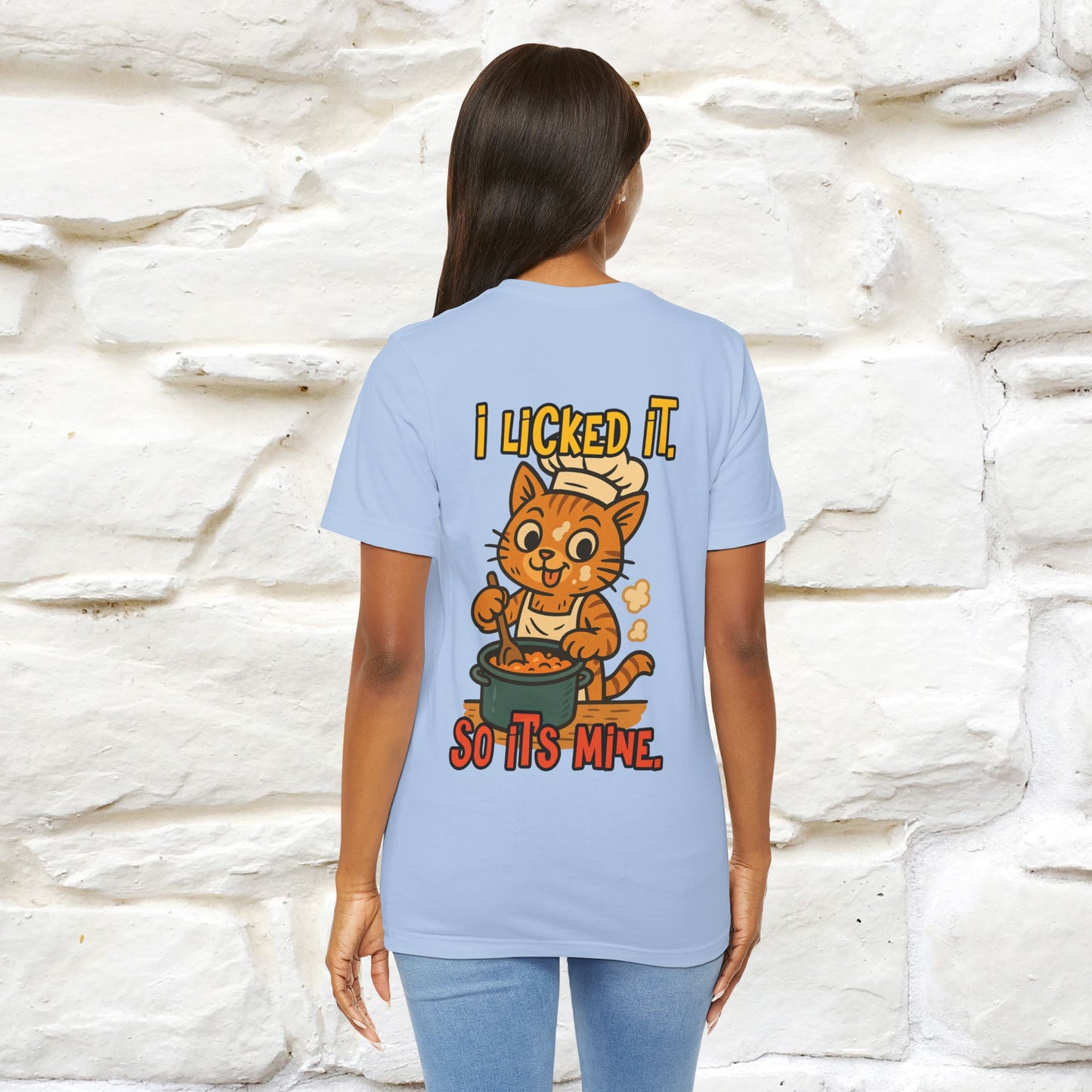 "I Licked It. It's Mine  " |Cat T-Shirt | Nunu&Miao Studio - Nunu&Miao Studio