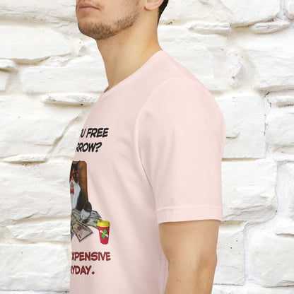 “Are You Fee Tomorrow?” | Cat T-Shirt | Nunu&Miao Studio