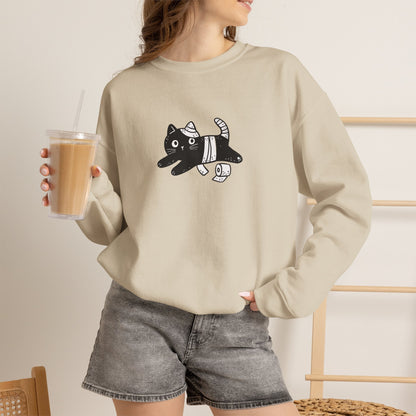 ''Welcome To The Bathroom...'' |Cat Sweatshirt | Nunu&Miao Studio