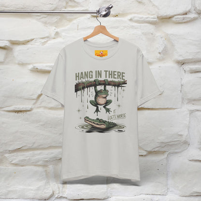 "Hang In There" Funny T-shirt |Nunu&Miao Studio - Nunu&Miao Studio