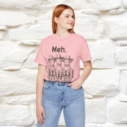 "Meh" Cute T-shirt |Nunu&Miao Studio - Nunu&Miao Studio