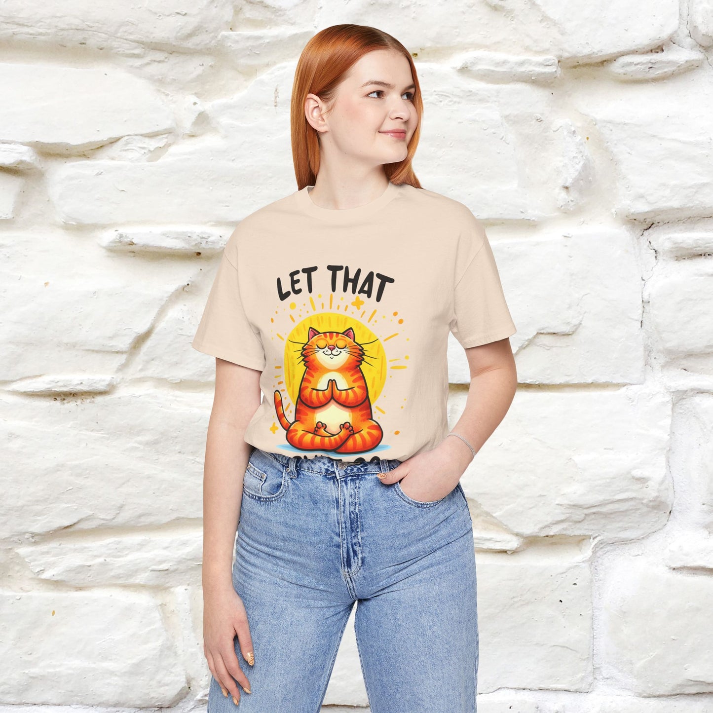 "Let That Sh*t Go" Cat T-shirt |Nunu&Miao Studio - Nunu&Miao Studio