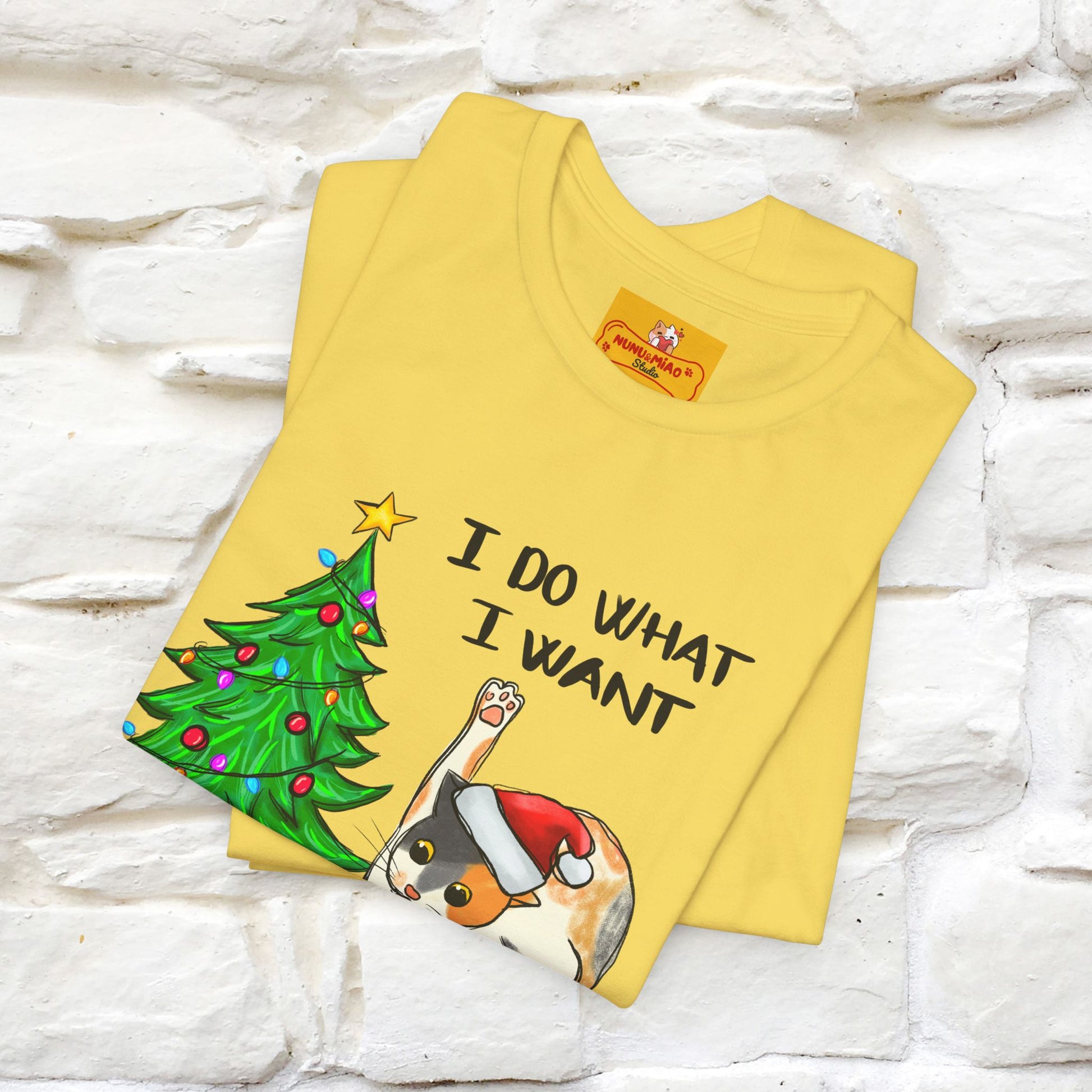 ''I Do What I want'' Funny Cat T-Shirt | Nunu&Miao Studio - Nunu&Miao Studio