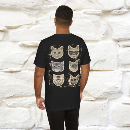 ''Vintage Cat''  Cat T-Shirt | Nunu&Miao Studio - Nunu&Miao Studio