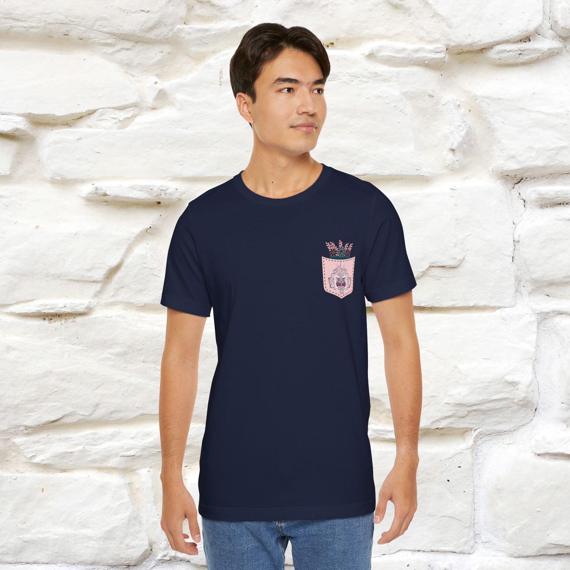 ''Air Fire Cat'' | Cat T-Shirt Front and Back Design | Nunu&Miao Studio - Nunu&Miao Studio