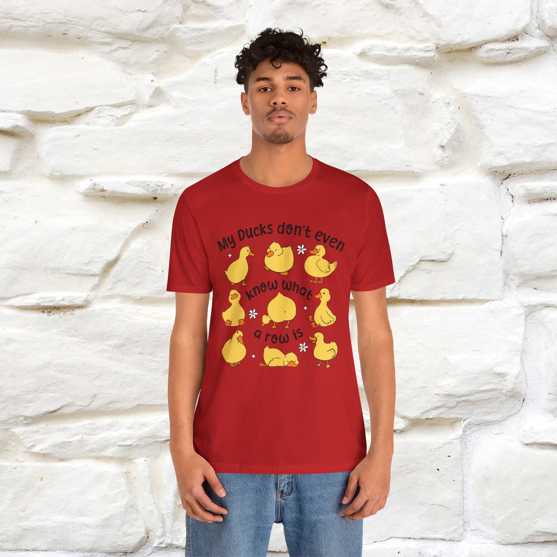 "My Duck Don't Even Know What A Row Is" Funny T-shirt |Nunu&Miao Studio - Nunu&Miao Studio