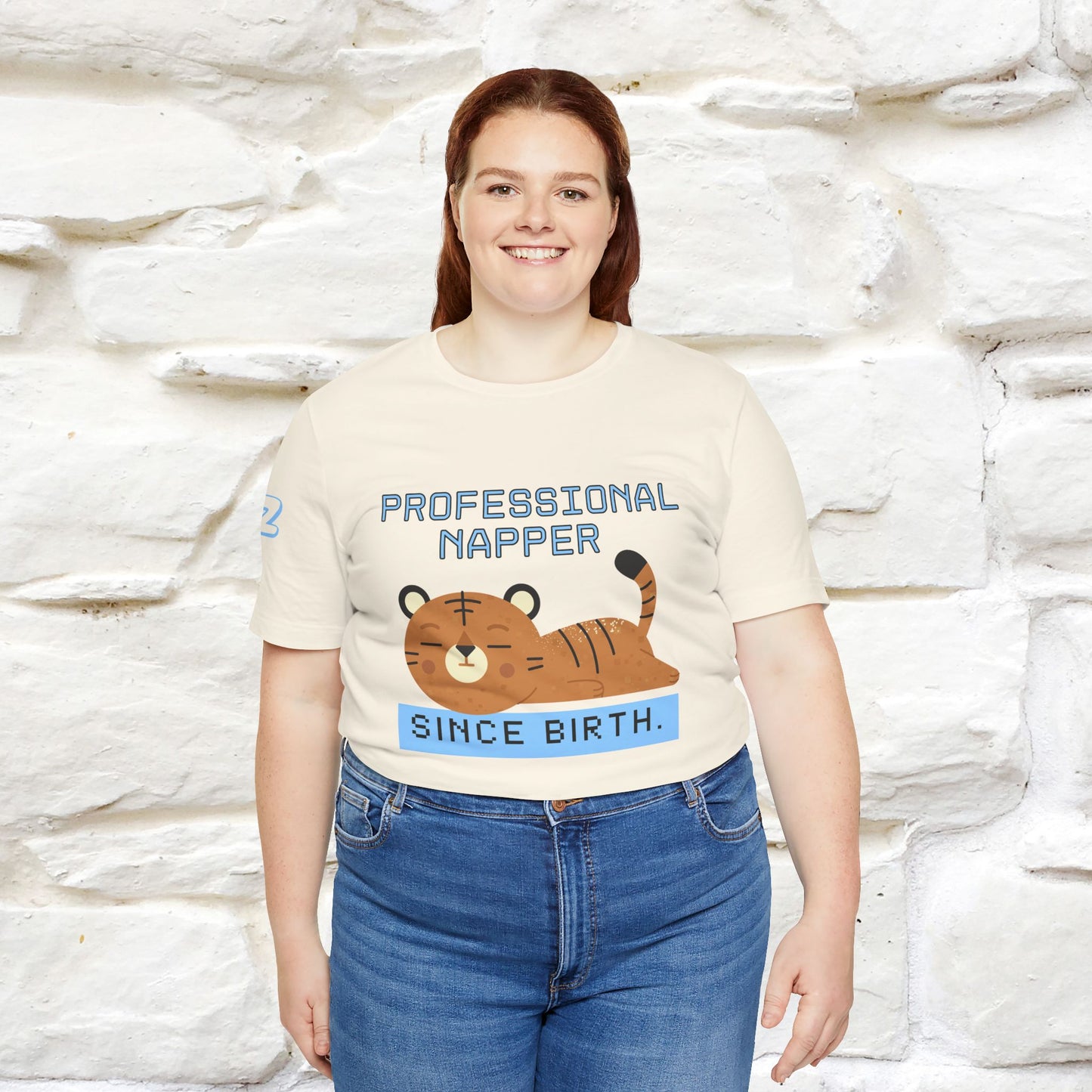 ''Professional napper since birth.''| CatT-Shirt | Nunu&Miao Studio - Nunu&Miao Studio