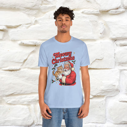 “Meowy Christmas” | Cat T-Shirt | Nunu&Miao Studio