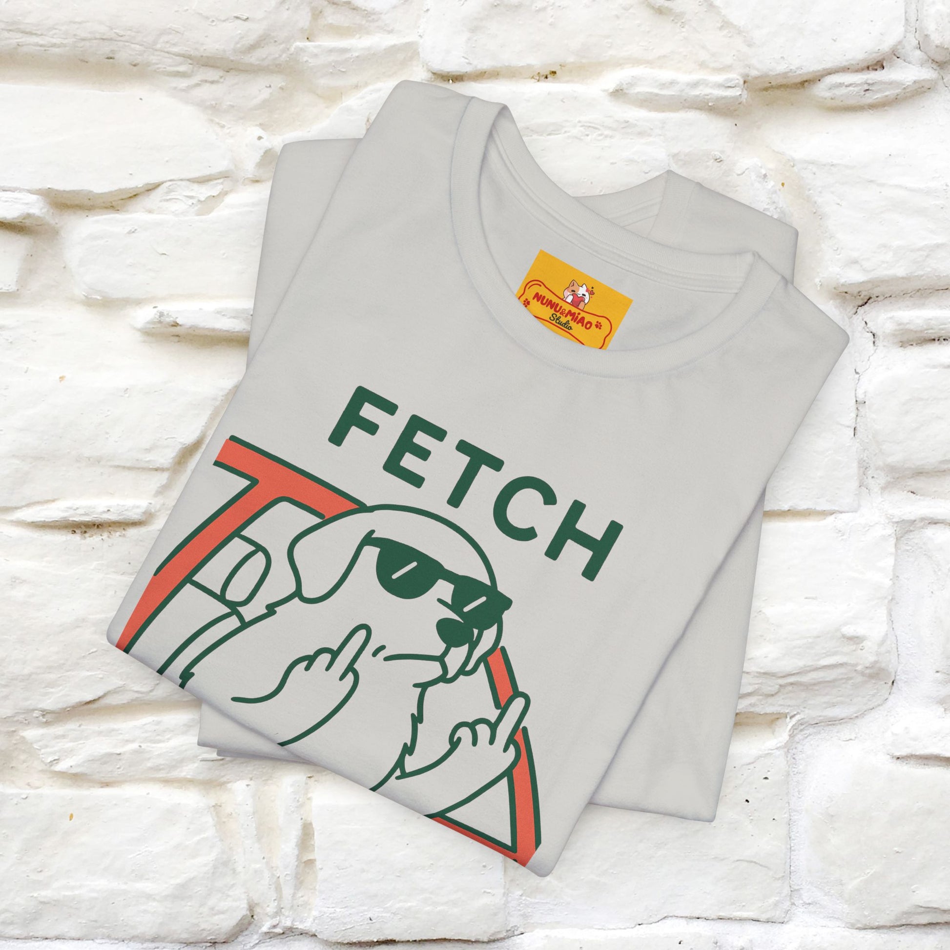 "Fetch This" Funny Dog T-shirt |Nunu&Miao Studio - Nunu&Miao Studio
