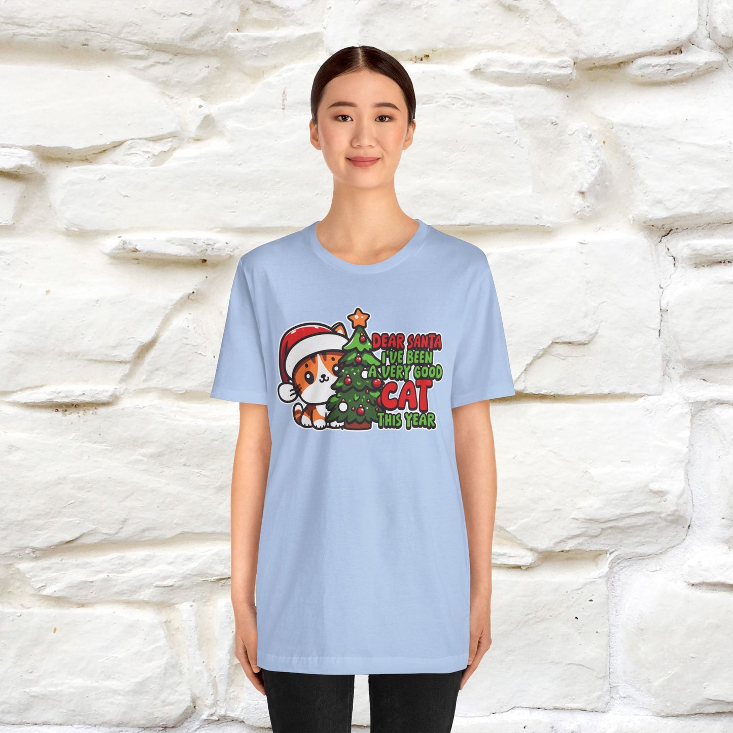 “Dear Santa, I'v Been a Very Good Cat..” | Cat T-Shirt | Nunu&Miao Studio