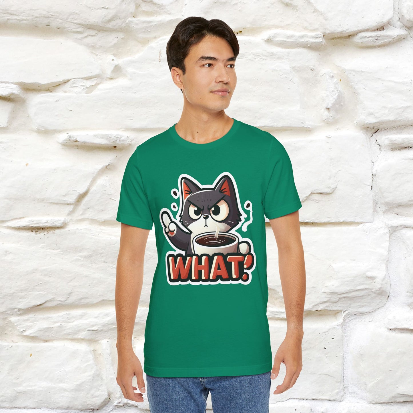 ''What !'' | Cat T-Shirt  | Nunu&Miao Studio - Nunu&Miao Studio