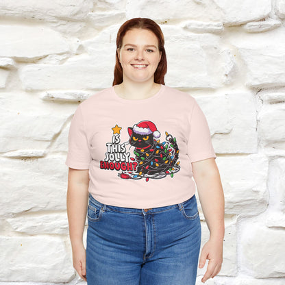 “Is This Jolly Enough?” | Cat T-Shirt | Nunu&Miao Studio