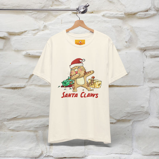 "Santa Claws" |Funny Cat T-Shirt | Nunu&Miao Studio