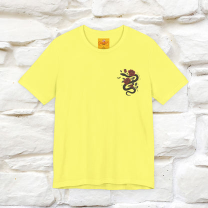 "The Rose and The Snake " Halloween T-shirt |Nunu&Miao Studio - Nunu&Miao Studio