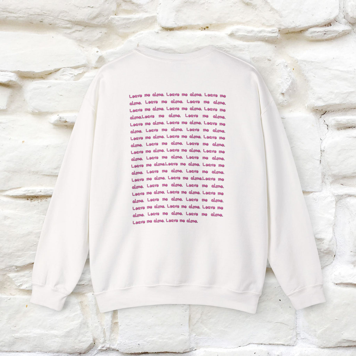 ''Leave Me Alone'' |Cat Sweatshirt | Nunu&Miao Studio