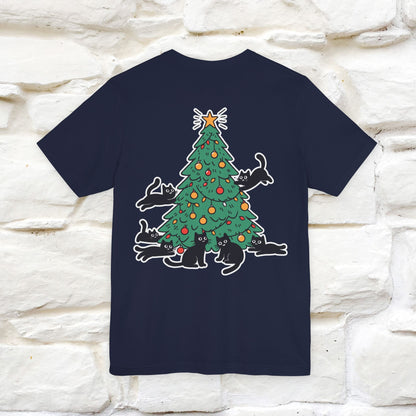 “Cat Christmas Tree” | Cat T-Shirt | Nunu&Miao Studio