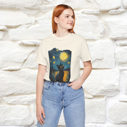 “Miaoolight.” | Cat T-Shirt | Front & Back Design | Nunu&Miao Studio