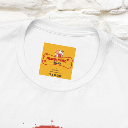 "Superbia'' Cat T-Shirt Front and Back Design | Nunu&Miao Studio - Nunu&Miao Studio