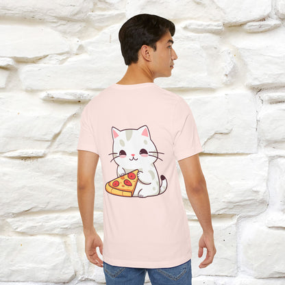 "I Love Pizza"| Cat T-shirt | Nunu&Miao Studio - Nunu&Miao Studio