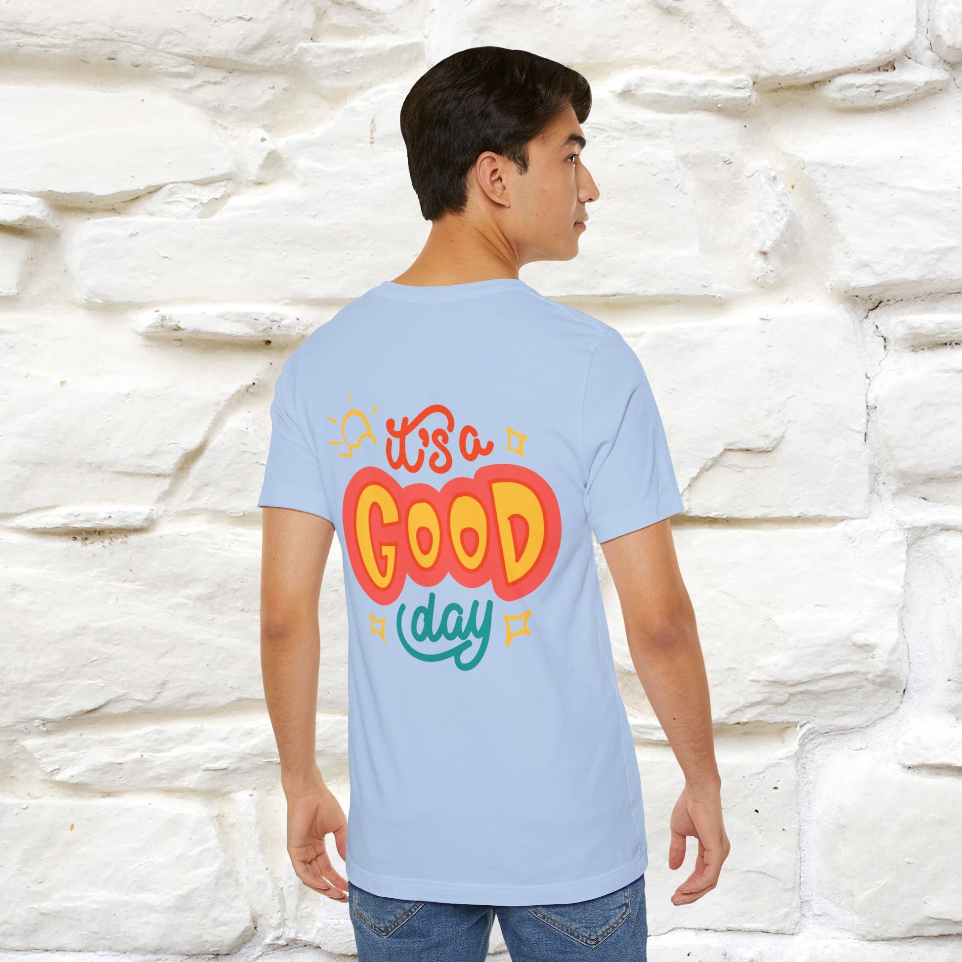 ""It's A Good Day" Cat T-Shirt| Front & Back Design | Nunu&Miao Studio - Nunu&Miao Studio