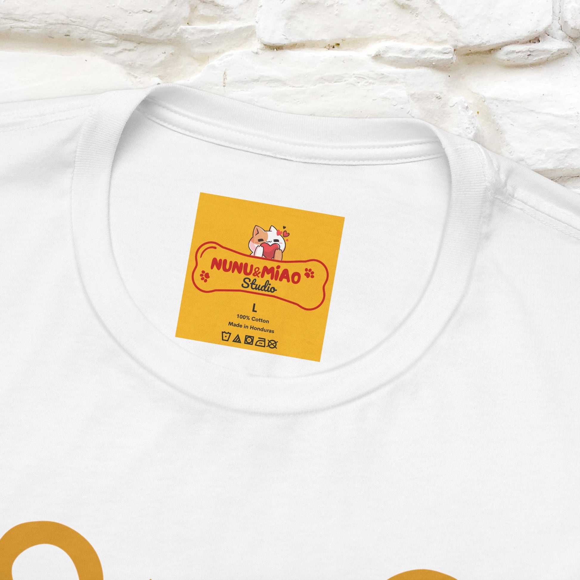 ''Power'' | Cat T-Shirt Front and Back Design | Nunu&Miao Studio - Nunu&Miao Studio