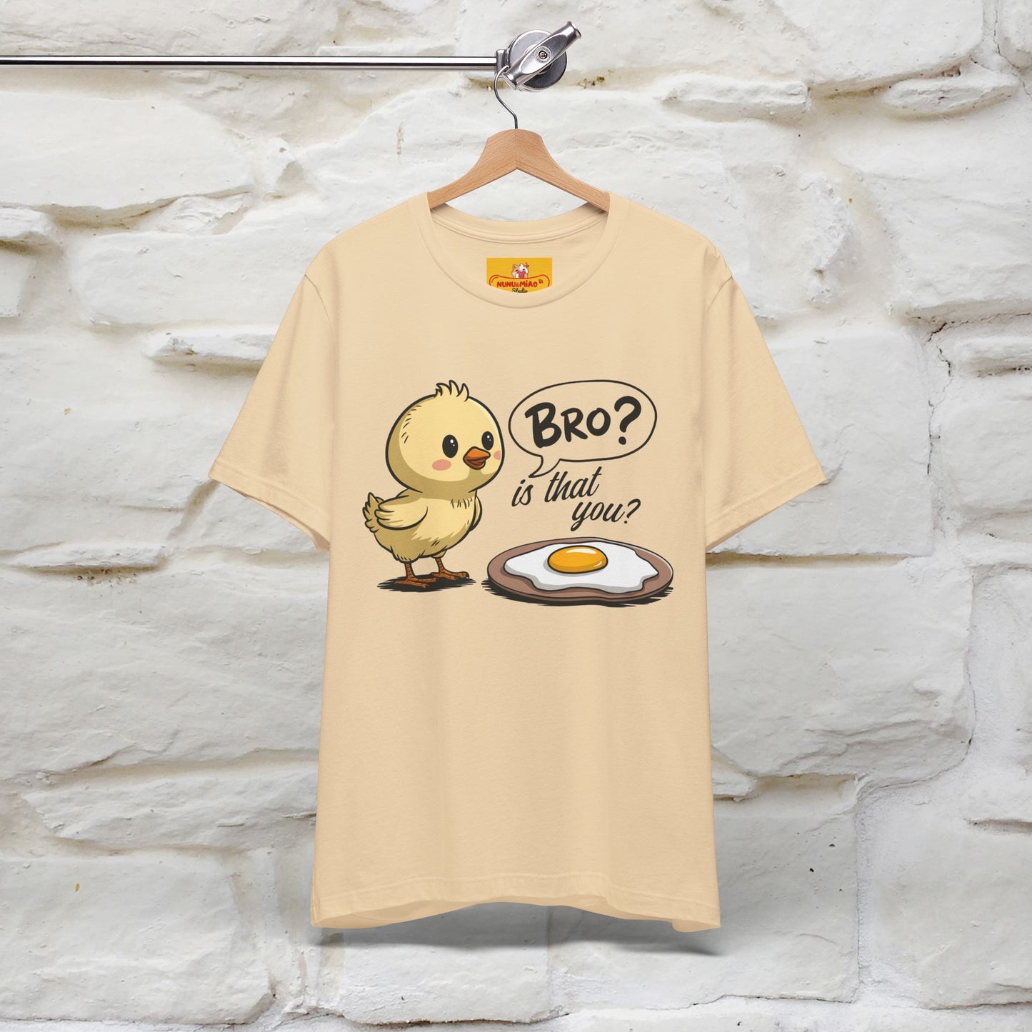 "Bro Is That You?" Funny Chicken T-shirt |Nunu&Miao Studio - Nunu&Miao Studio